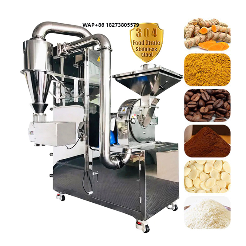 Sugar Powder Grinding Machine - 高品質な工業用チリパウダー粉砕機。パルスサイクロン集塵機能を備えた、多用途のスパイス粉砕機。