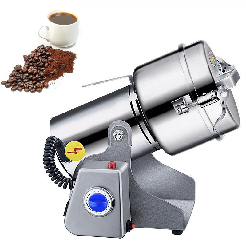 Ultra Fine Powder Grinder Machine - デスクトップ 1400 ワットドライフードグラインダーミル超微粉末製造機多機能グリスミルコーヒースパイスシリアルナッツ用