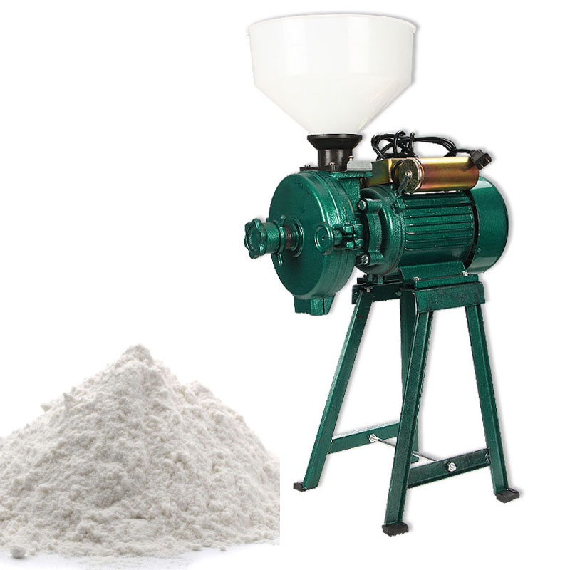 Electric Grain Mill 2500W - 業務用乾湿両用穀物粉砕機、業務用電動超微粉砕機、米、トウモロコシ、小麦、飼料粉砕機、全粒穀物用