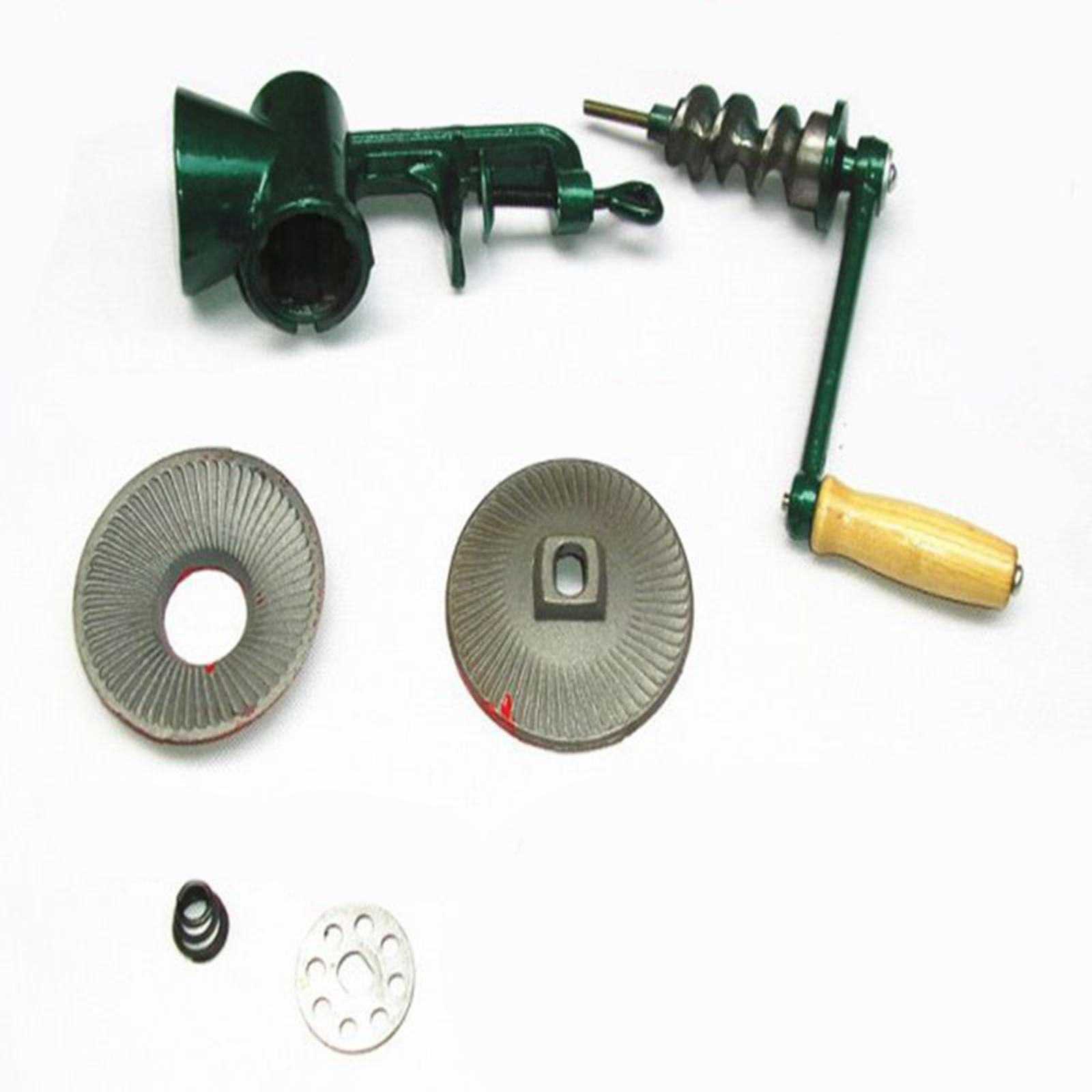 Grain Mill Grinder Hand Crank - 手動式スパイスグラインダー、手回し式穀物粉砕機、鉄製、粉量調整可能、コーヒー豆、小麦、ナッツなどに使用、家庭用。