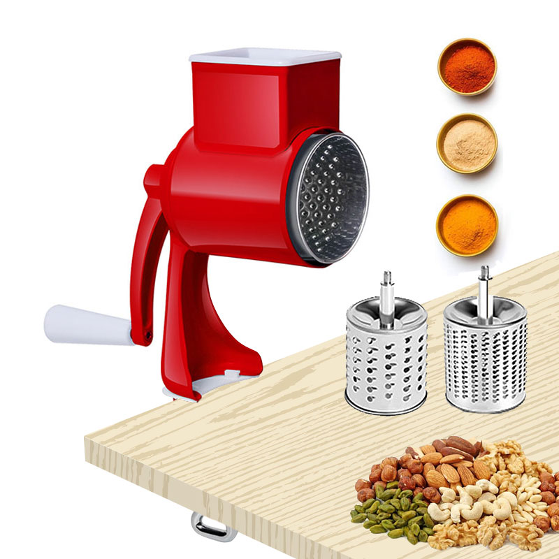 Grain Mill Grinder Hand Crank - 家庭用,キッチン用,商業用研削ナット用のアルミニウム合金ロータリグラインダー