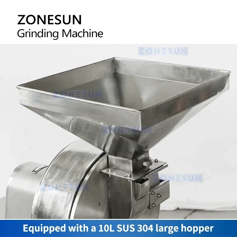 Ultra Fine Powder Grinder Machine - ZONESUN ZS-PGM320チリパウダーグラインダー超微粉砕機チリミルチ製造装置