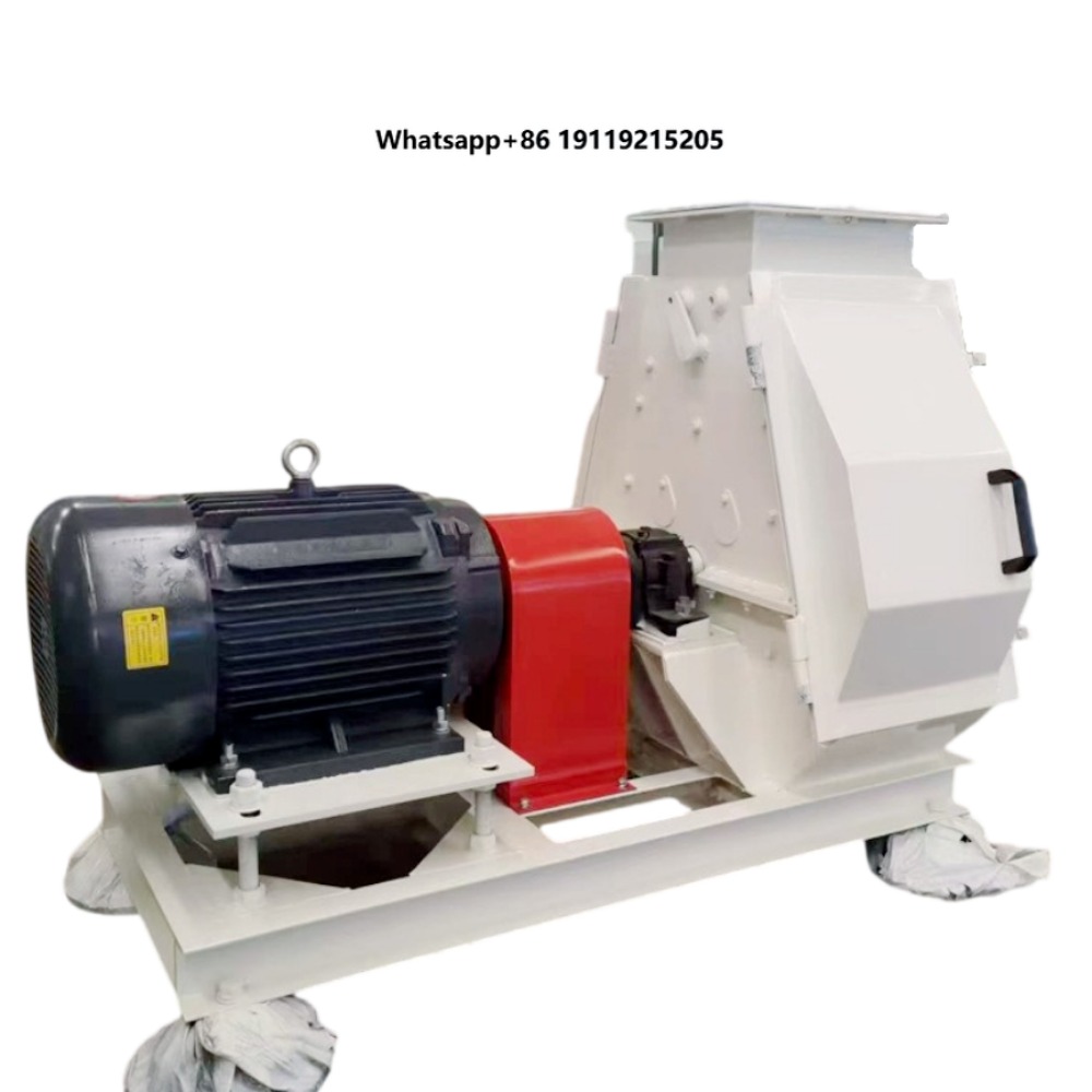 Industrial Hammer Mill Grinder - 新型工業用ステンレス鋼304製ハンマーミル粉砕機、220V、動物飼料用、効率的なトウモロコシ／大豆粉砕機。
