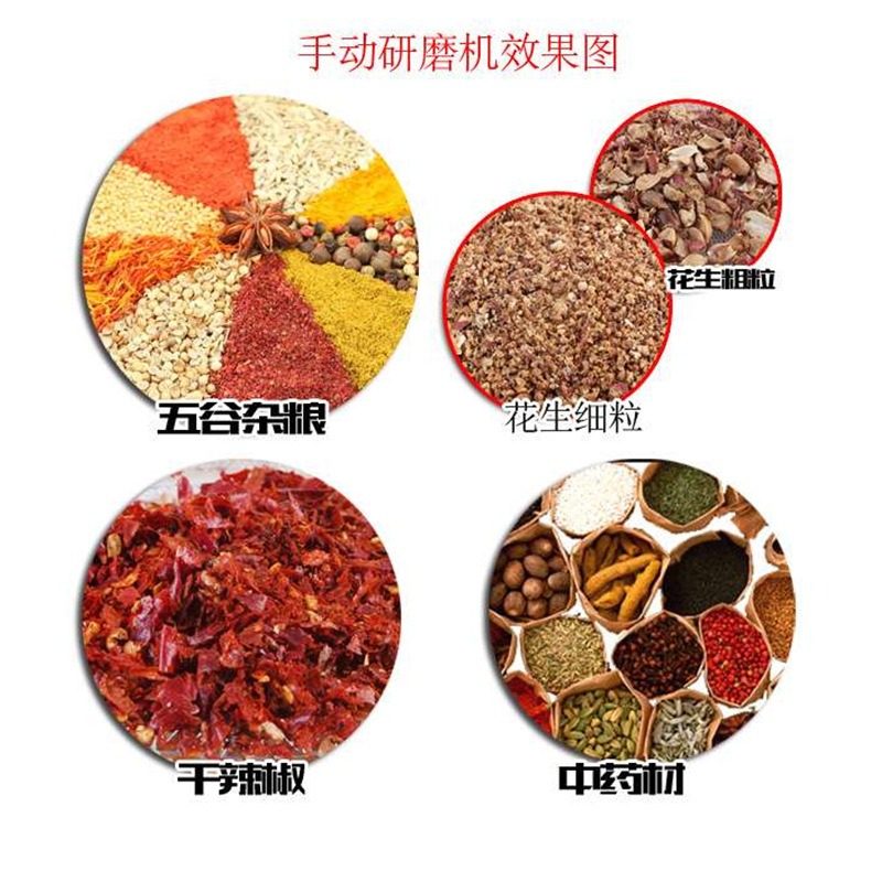 手動式グラインダー、鋳鉄製、コーヒー豆、穀物、トウモロコシ、 - Grain Mill Grinder Hand Crank のレビューと価格
