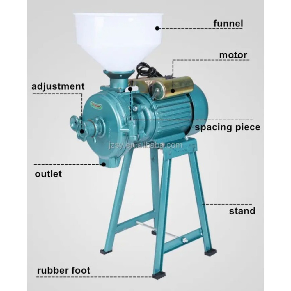 穀物グラインダー 2500W 電動製粉機 乾燥穀物グラインダ - Electric Grain Mill 2500W のレビューと価格