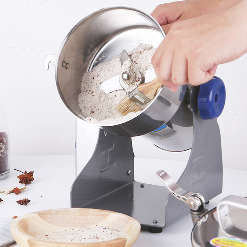 220V 800 グラムスイング穀物コーヒーグラインダースパ - Dry Grain Grinder Stainless Steel のレビューと価格