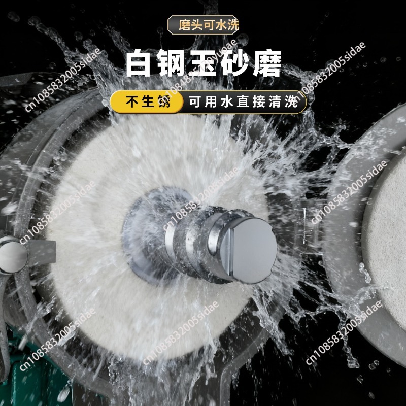 業務用家庭用、乾燥・湿潤両対応の穀物粉砕機。電動式で、トウモ - Corn Grinder Machine Electric のレビューと価格