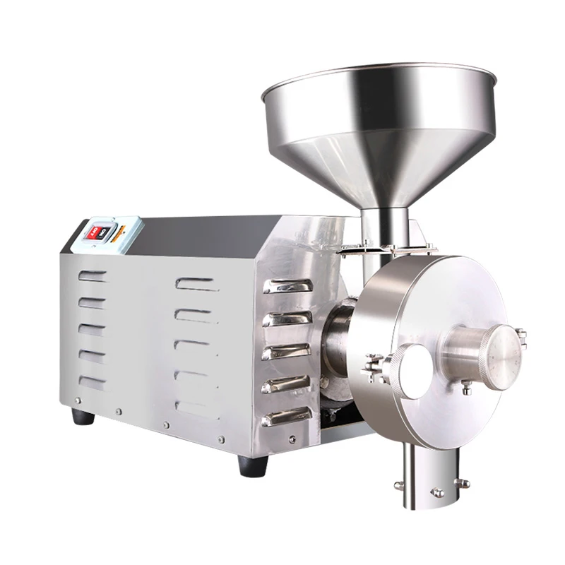 1.8KW 電動グラインダー穀物ミルグラインダー商業乾式粉砕 - Dry Grain Grinder Stainless Steel のレビューと価格