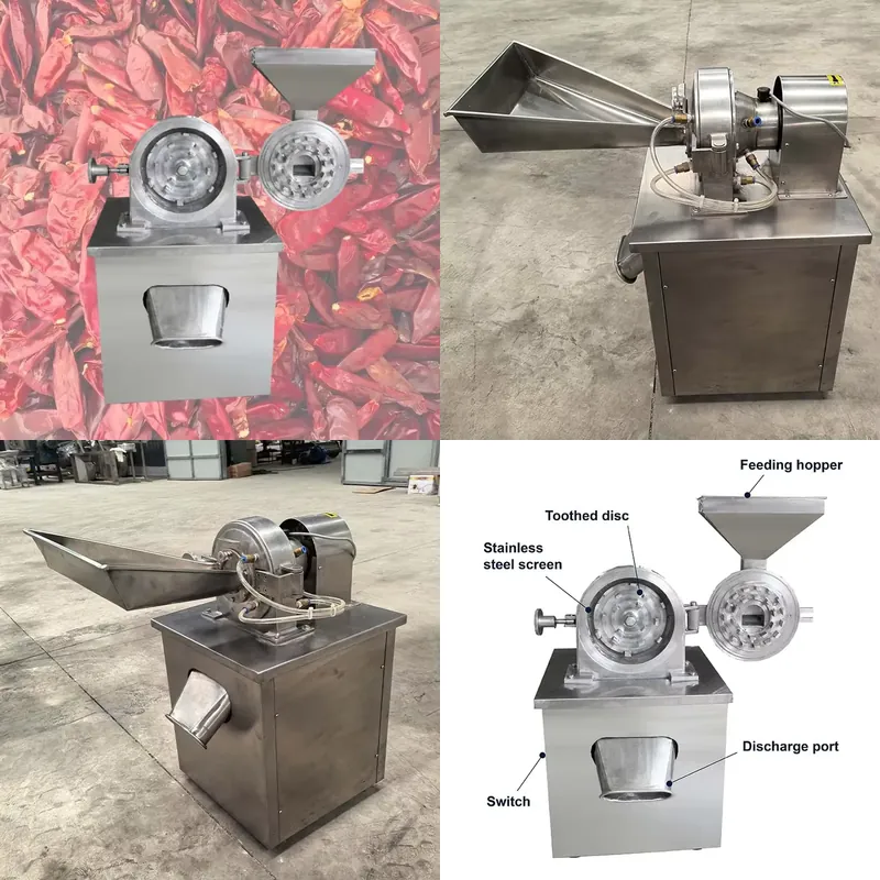 2026年式高品質米、雑穀、小麦、大豆、乾燥唐辛子、ハーブ粉 - Herb Grinder Machine Commercial のレビューと価格