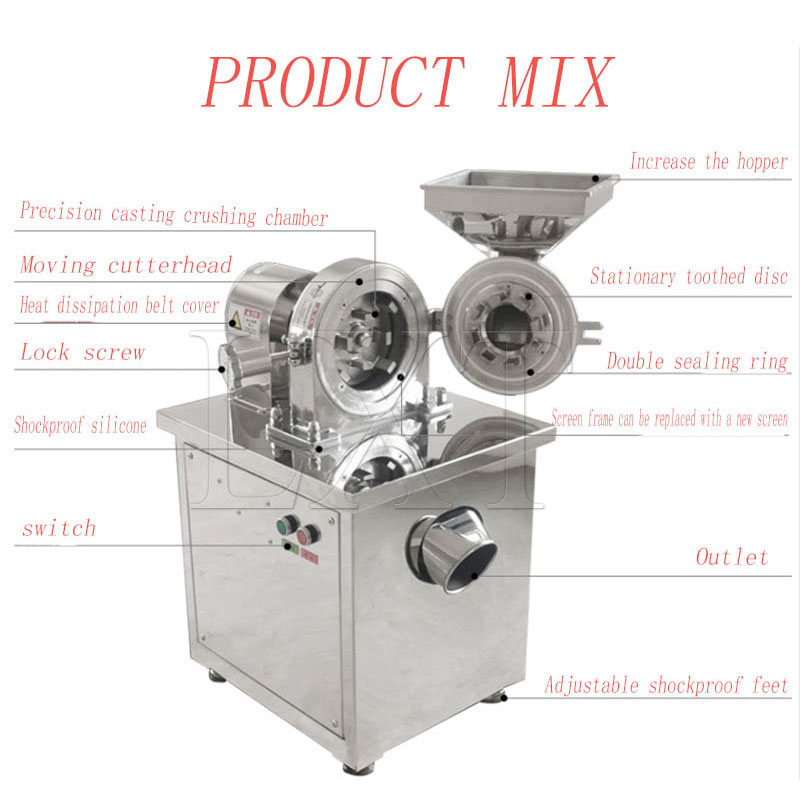 ステンレス鋼製フライス盤多機能調味料白砂糖コーングラインダー - Sugar Powder Grinding Machine のレビューと価格