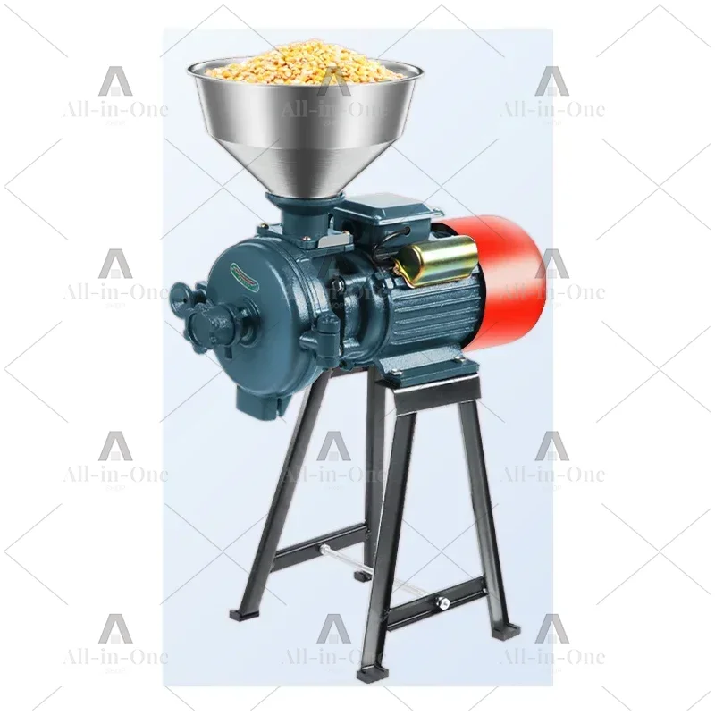 2500W電動飼料粉砕機、乾燥穀物粉砕機、漏斗付きトウモロコ - Electric Grain Mill 2500W のレビューと価格