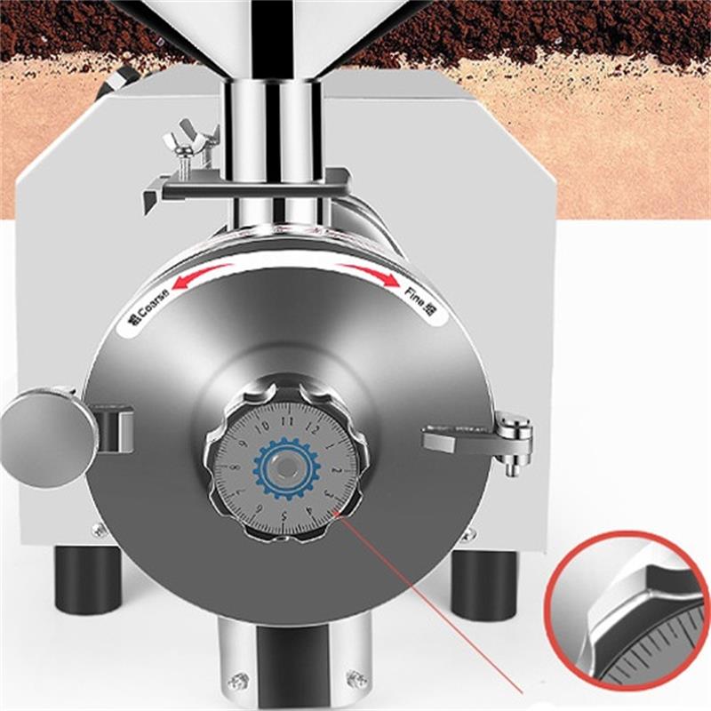 電動穀物粉砕機。乾燥穀物、大豆、トウモロコシ、スパイス、コー - Dry Grain Grinder Stainless Steel のレビューと価格