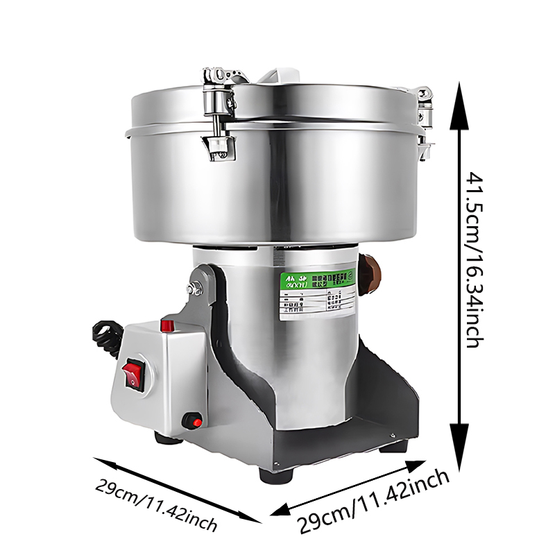4500gパウダーマシン粉砕機高速粉砕機小麦粉穀物ハーブ商業 - Herb Grinder Machine Commercial のレビューと価格