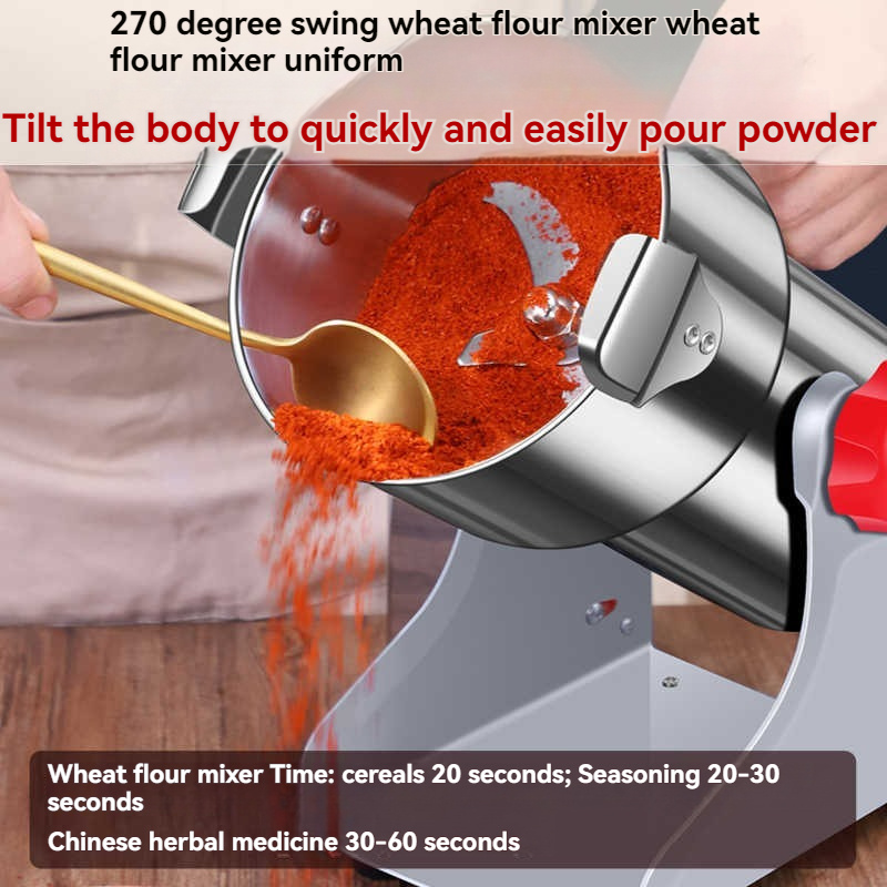 4500G ドライグラインダーのみ - 4500W 業務用粉 - Dry Grain Grinder Stainless Steel のレビューと価格