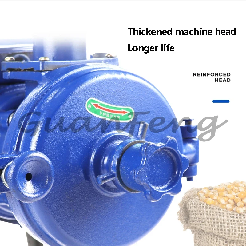 2500Wの電動飼料粉砕機。漏斗付きで、農場での使用に適した - Electric Grain Mill 2500W のレビューと価格