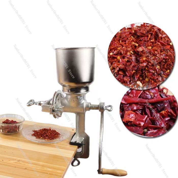 手動鋳鉄グラインダー 錫メッキ |   手回し式トウモロコシ - Grain Mill Grinder Hand Crank のレビューと価格
