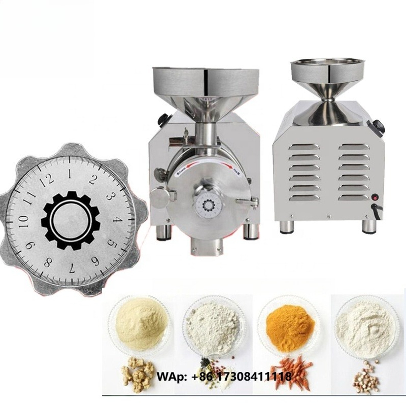 フルステンレス製ミニ家庭用穀物米粉ミルグラインダーマシンのパ - Dry Grain Grinder Stainless Steel のレビューと価格