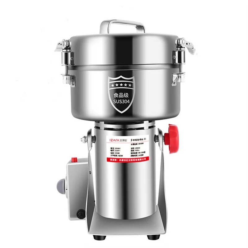 110V/220V 2500g 粉末機グラインダー 家庭用  - Herb Grinder Machine Commercial のレビューと価格