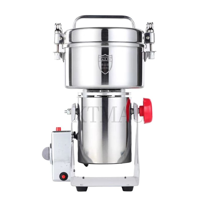 スイング式電動穀物粉砕機、高速スパイスミル、業務用粉末機、乾 - Electric Grain Mill 2500W のレビューと価格