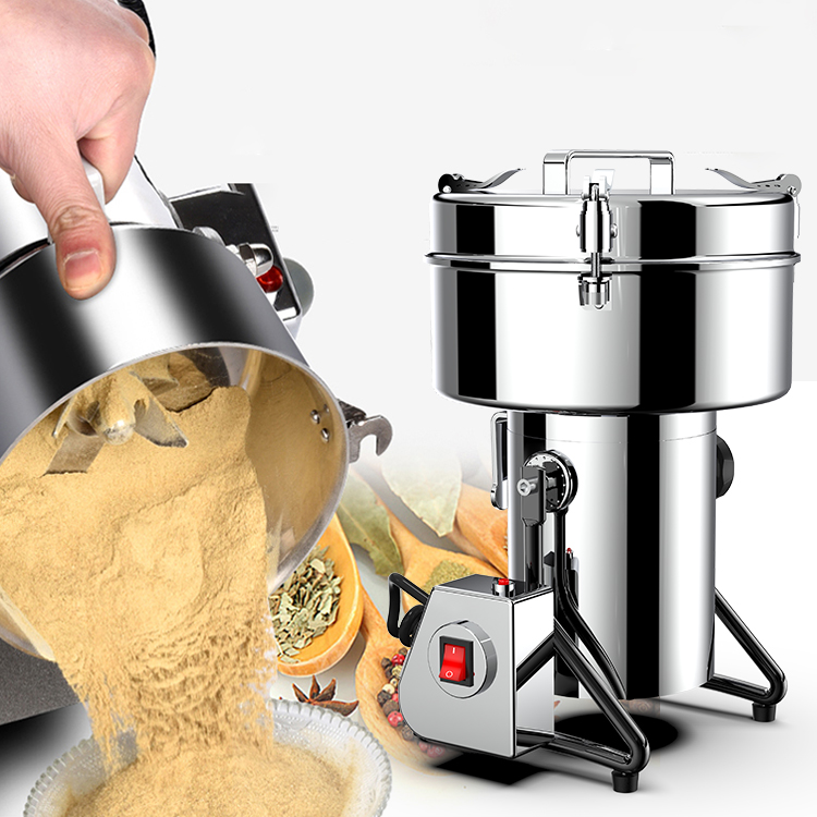 ステンレス製電動スパイスグラインダー 家庭用スパイス粉砕機  - Dry Grain Grinder Stainless Steel のレビューと価格
