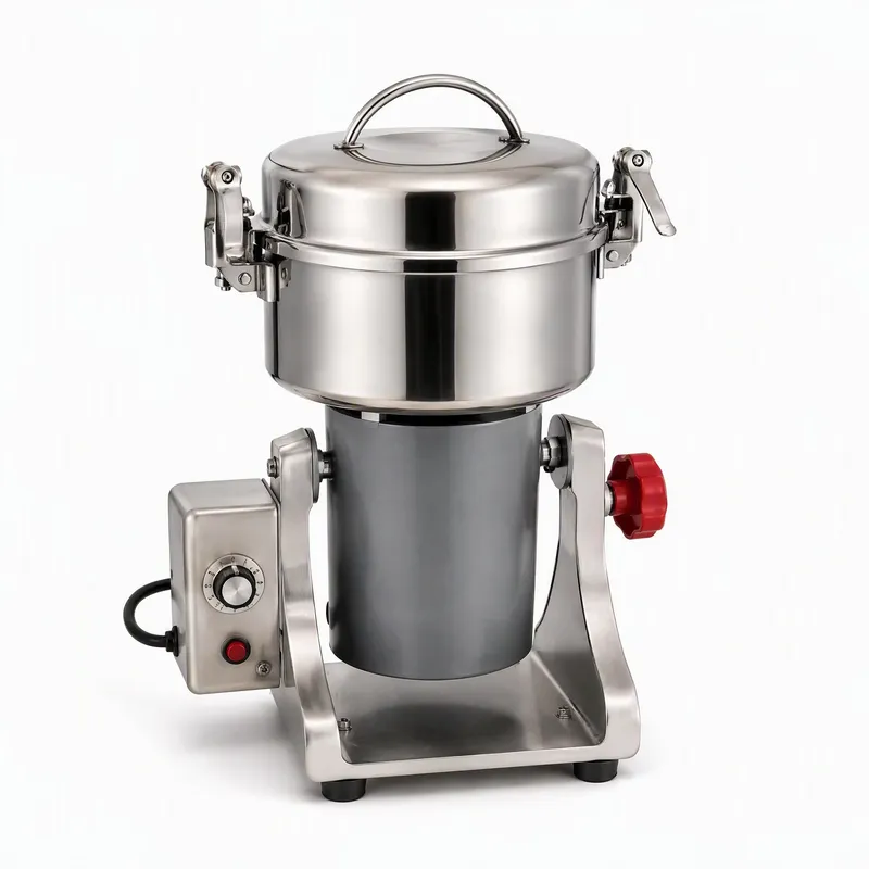 電動ステンレス製ハーブグラインダー 800g 超微粉末化機  - Ultra Fine Powder Grinder Machine のレビューと価格