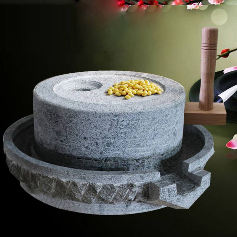 コーヒー豆を手動で挽く、豆乳機、花崗岩製の回転式石臼、家庭用 - Flour Mill Grinder Stone Burr のレビューと価格