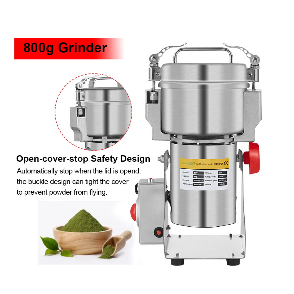 Elekchef-電気コーヒーグラインダー,穀物,ハーブ,ス - Dry Grain Grinder Stainless Steel のレビューと価格