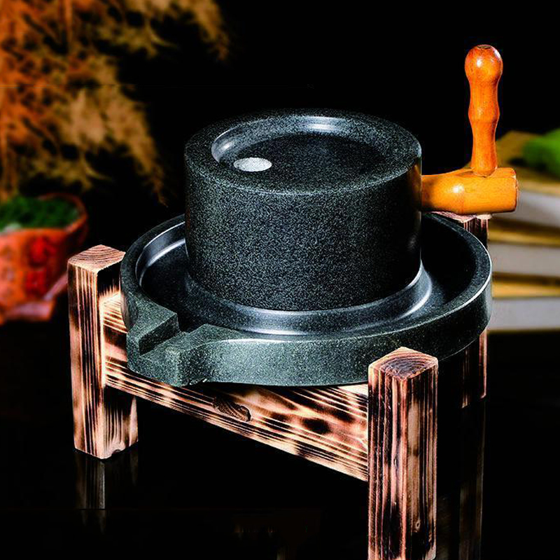 手彫り石臼グラインダー小麦粉ミルフレーム家庭用小型soybe - Flour Mill Grinder Stone Burr のレビューと価格