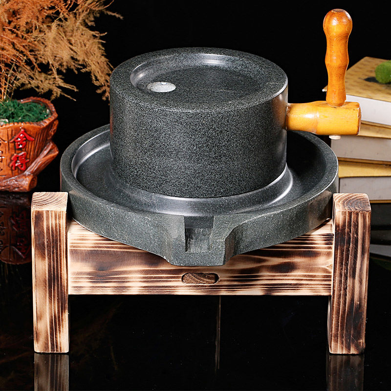 手彫り石臼グラインダー小麦粉ミルフレーム家庭用小型soybe - Flour Mill Grinder Stone Burr のレビューと価格
