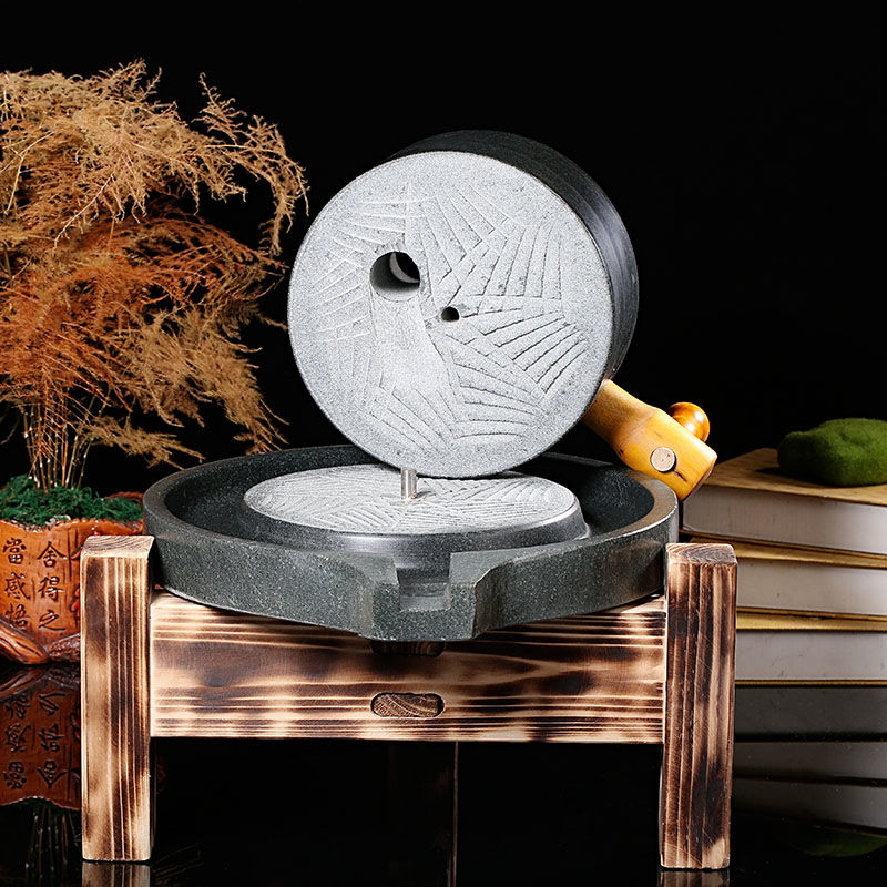 手彫り石臼グラインダー小麦粉ミルフレーム家庭用小型soybe - Flour Mill Grinder Stone Burr のレビューと価格