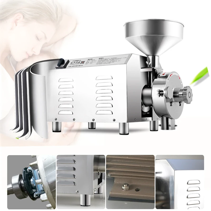 50KG 3000W HR-3000 電動穀物粉砕機 業務用 - Herb Grinder Machine Commercial のレビューと価格