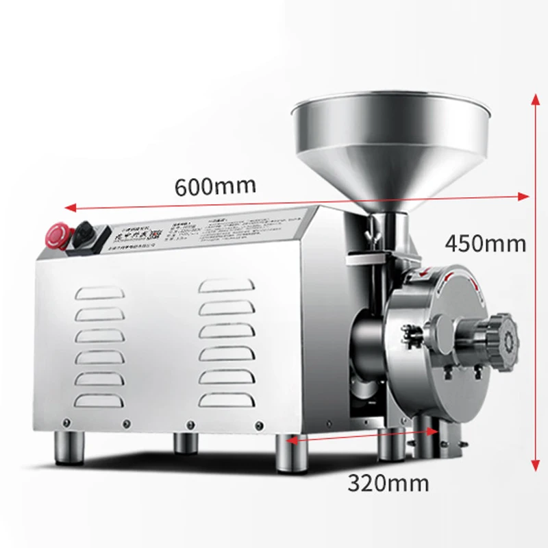50KG 3000W HR-3000 電動穀物粉砕機 業務用 - Herb Grinder Machine Commercial のレビューと価格