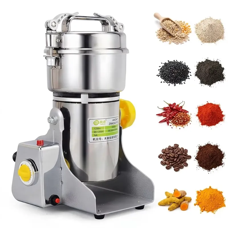 ブー 高性能 ムーリネックス キッチン用品 500g 電気式 - Dry Grain Grinder Stainless Steel のレビューと価格