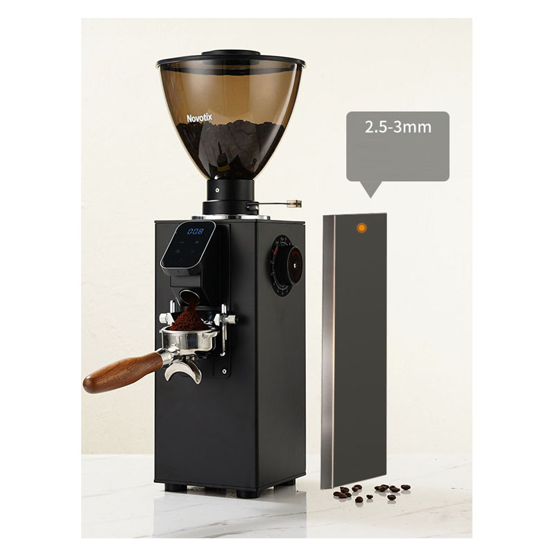 業務用フラットホイール式コーヒーミル。新デザインのカフェ用エ - Commercial Coffee Bean Grinder 1Kg のレビューと価格