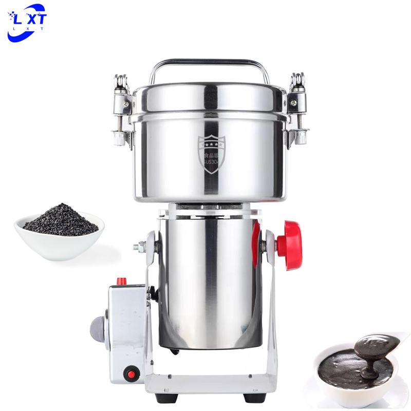 ステンレス製電動穀物粉砕機/スパイスグラインダー - Electric Grain Mill 2500W のレビューと価格